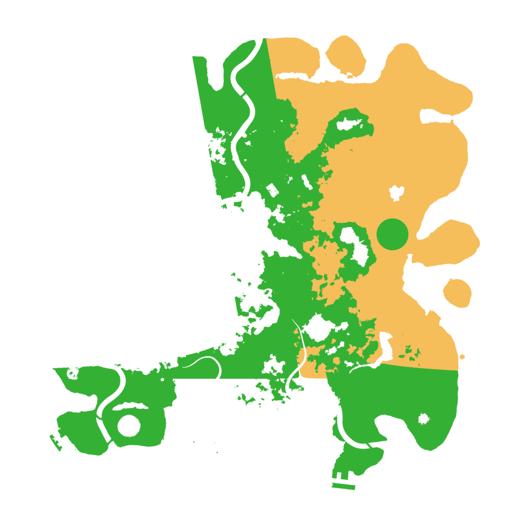 Biome Rust Map: Procedural Map, Size: 4200, Seed: 1644609976
