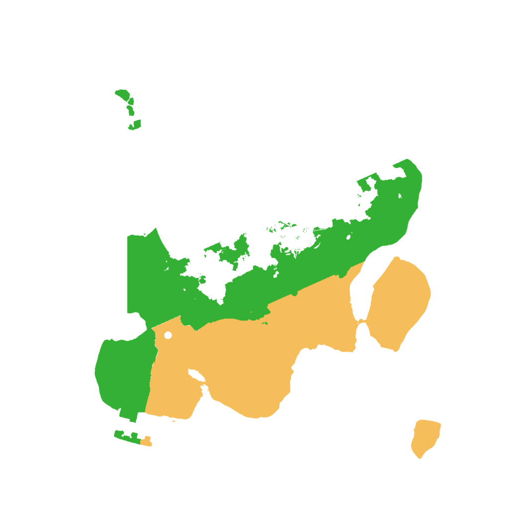 Biome Rust Map: Procedural Map, Size: 2000, Seed: 37317