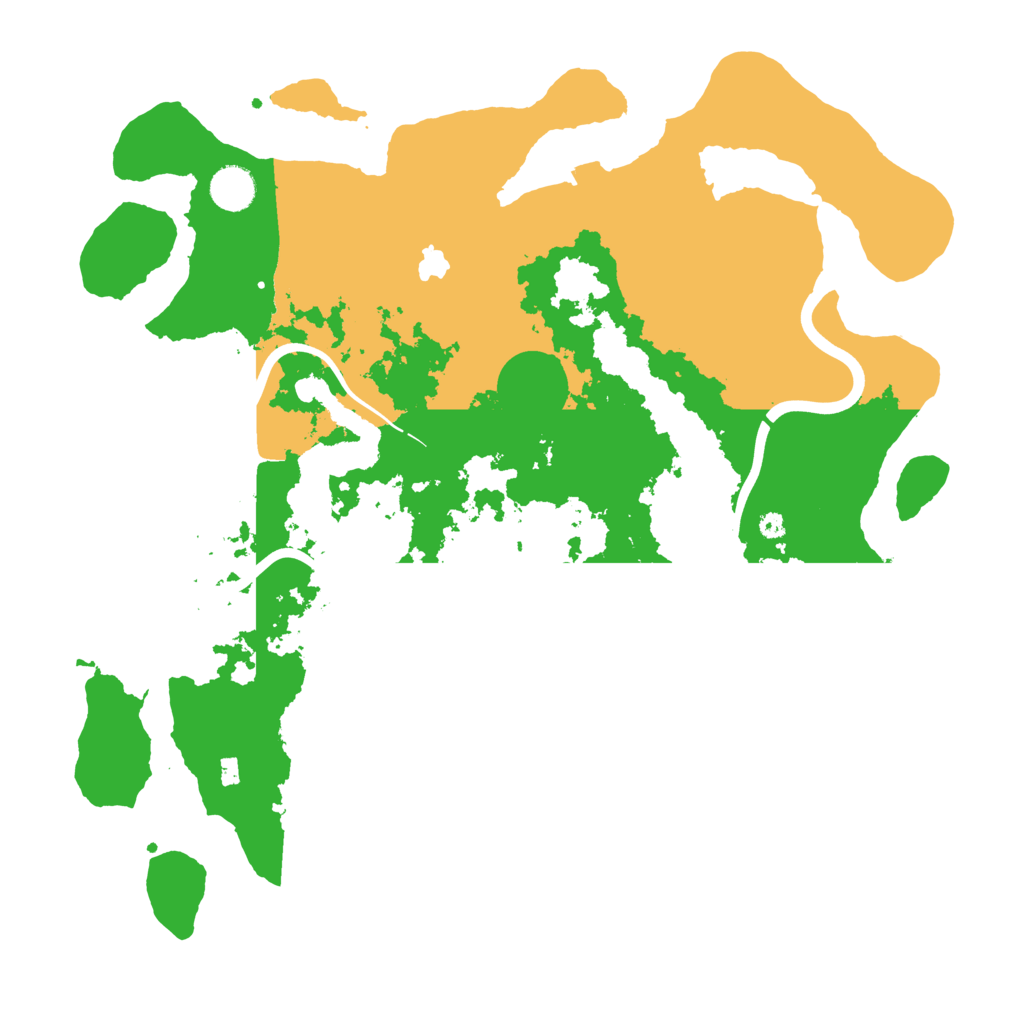 Biome Rust Map: Procedural Map, Size: 4000, Seed: 1538445448