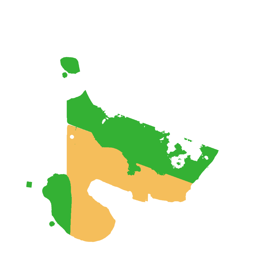 Biome Rust Map: Procedural Map, Size: 2000, Seed: 1572115117