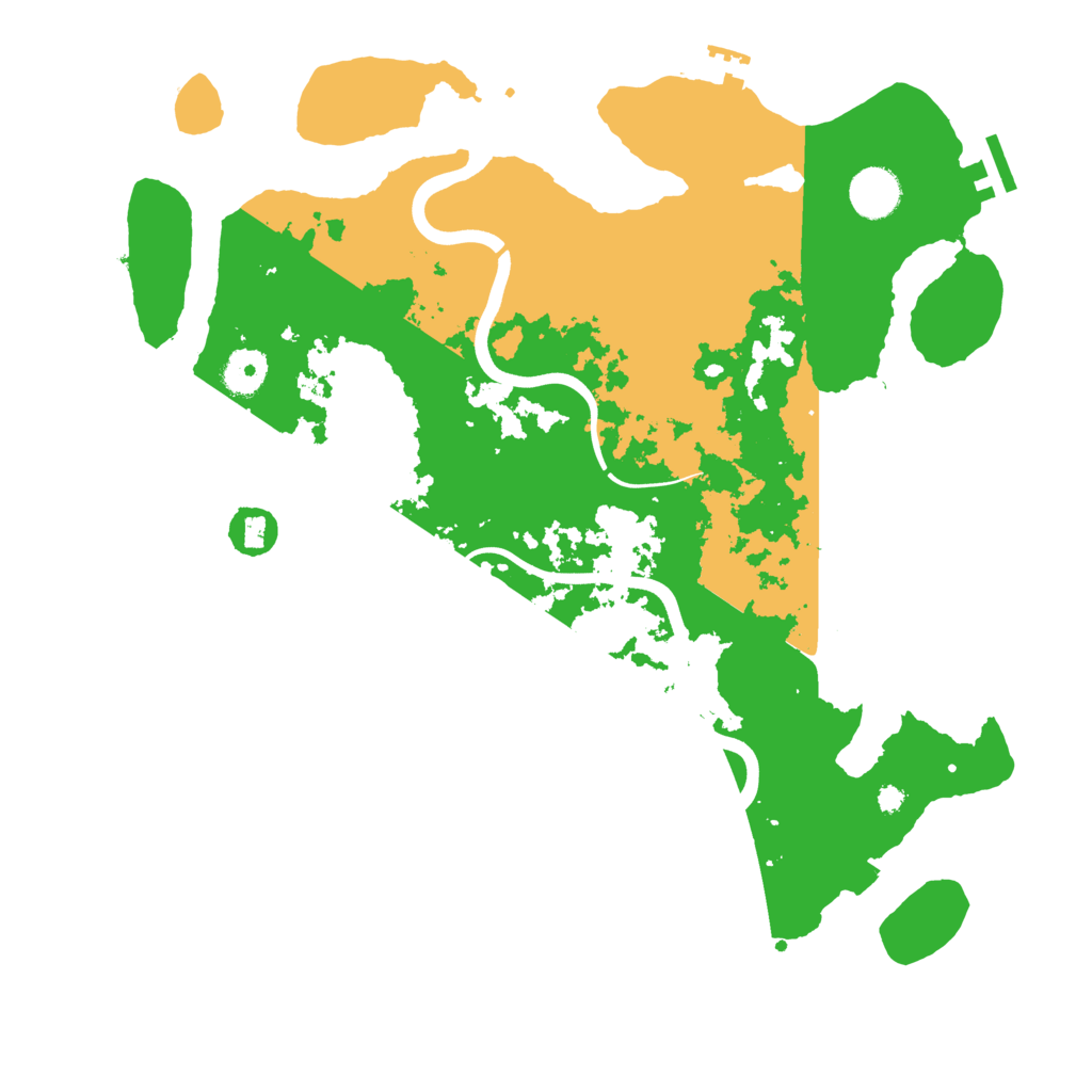 Biome Rust Map: Procedural Map, Size: 3750, Seed: 1008975562