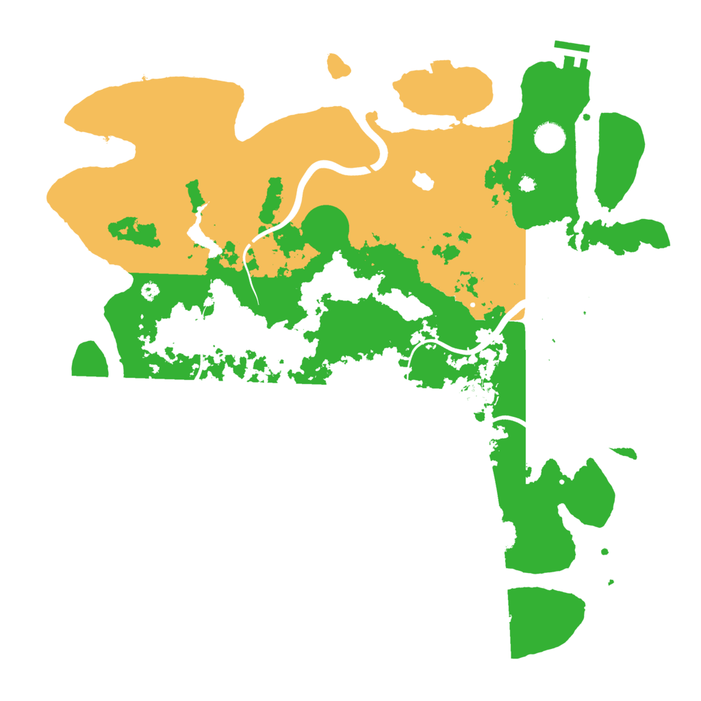 Biome Rust Map: Procedural Map, Size: 4000, Seed: 1448359934