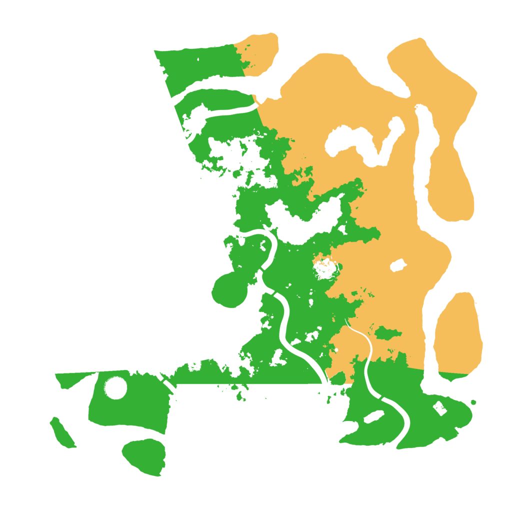 Biome Rust Map: Procedural Map, Size: 4000, Seed: 612836133