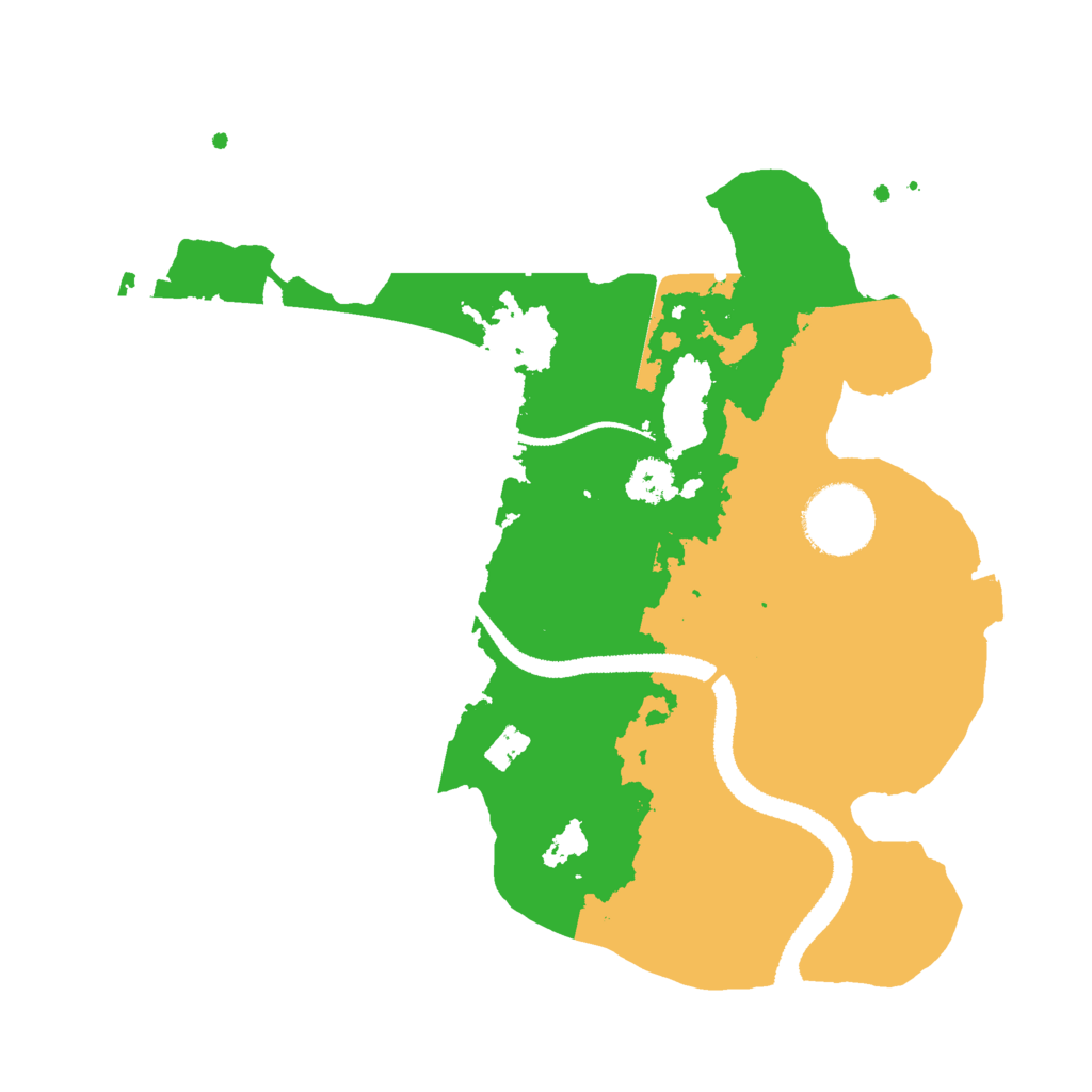 Biome Rust Map: Procedural Map, Size: 2700, Seed: 1780056113