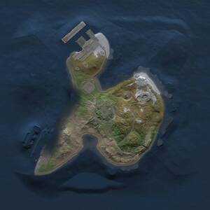 Thumbnail Rust Map: Procedural Map, Size: 1500, Seed: 1416686597, 4 Monuments