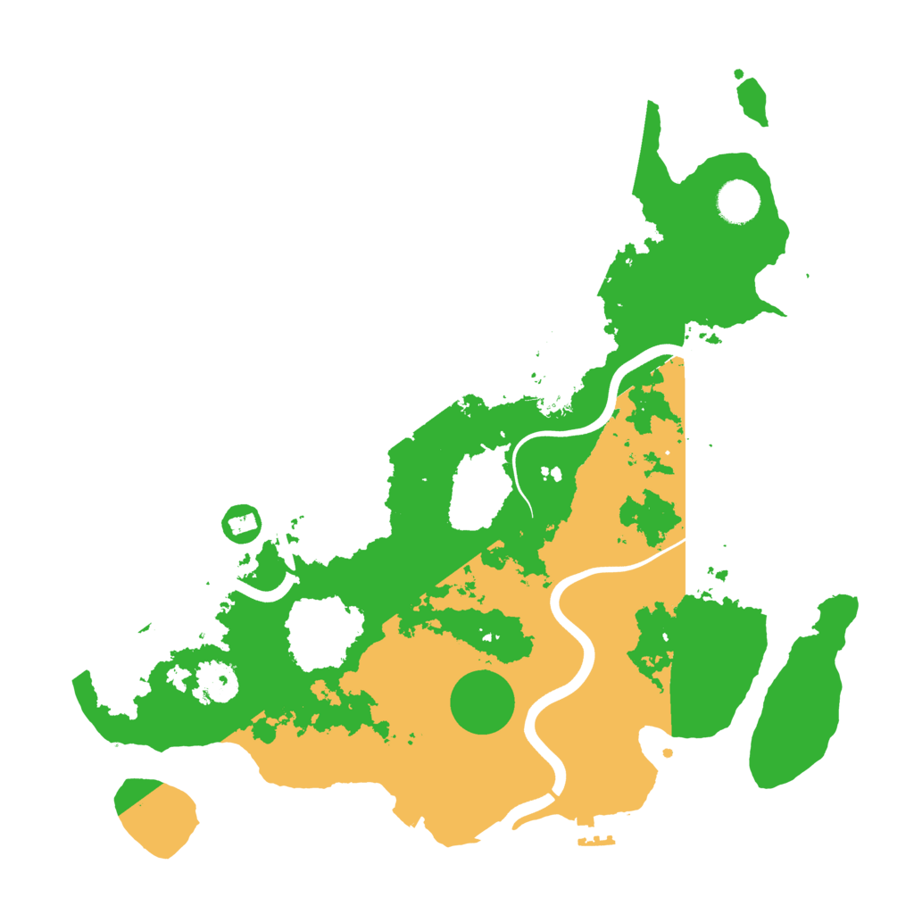 Biome Rust Map: Procedural Map, Size: 3750, Seed: 467590660