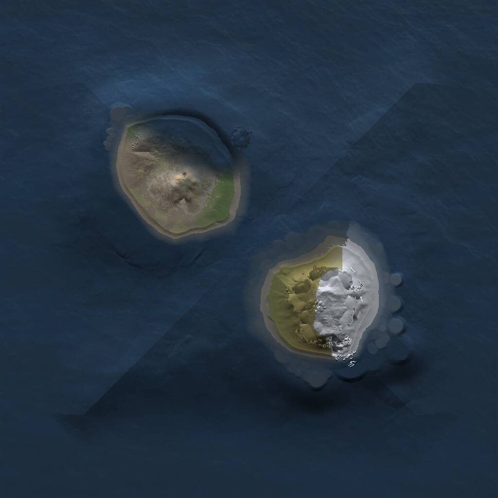 Rust Map: Procedural Map, Size: 1000, Seed: 485870152, 1 Monuments