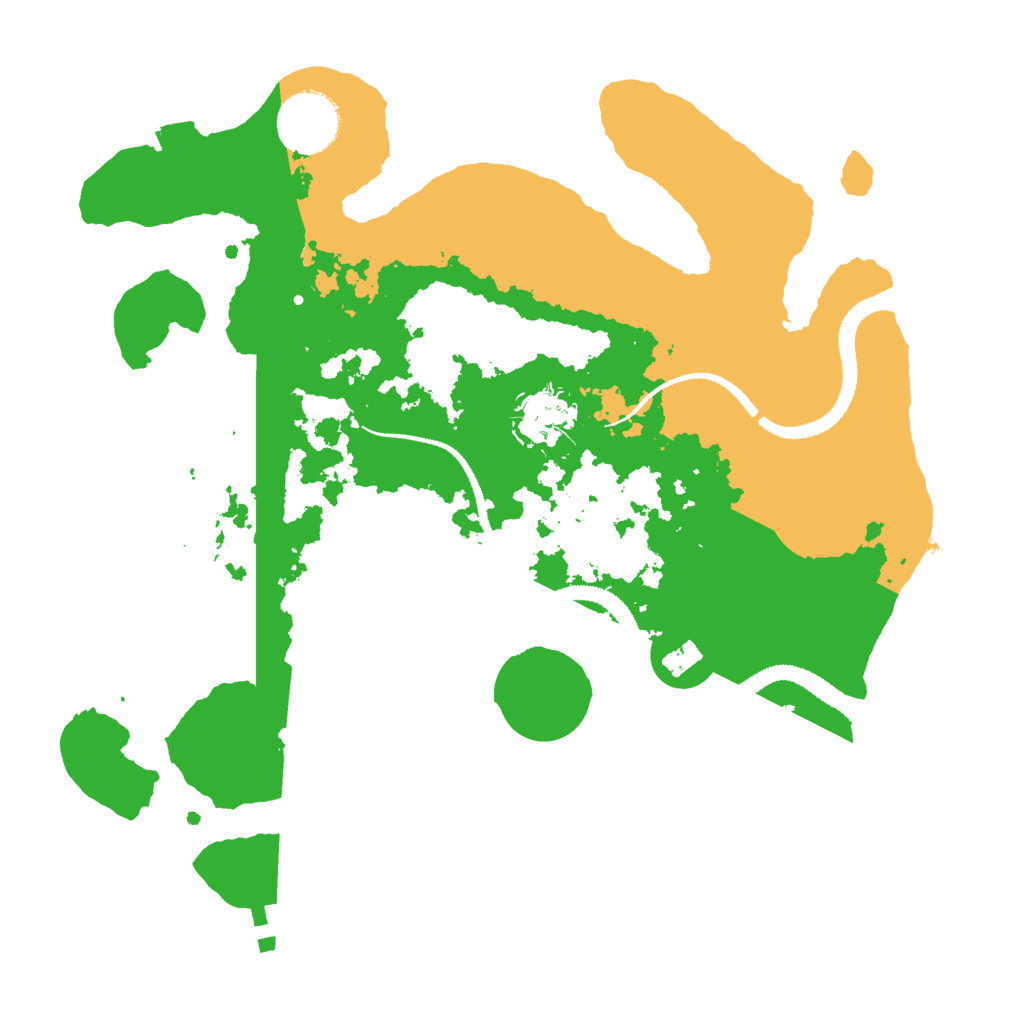 Biome Rust Map: Procedural Map, Size: 3000, Seed: 1635293822