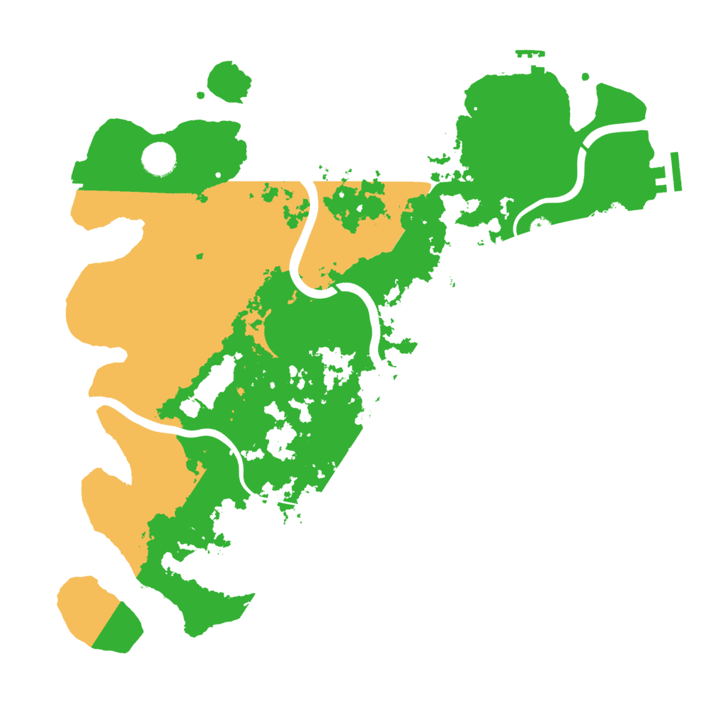 Biome Rust Map: Procedural Map, Size: 3750, Seed: 1177602638