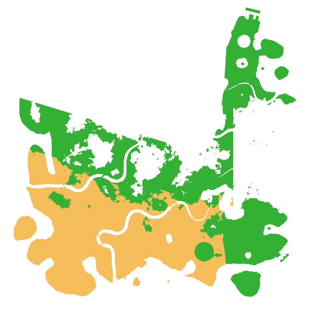 Biome Rust Map: Procedural Map, Size: 4250, Seed: 5654