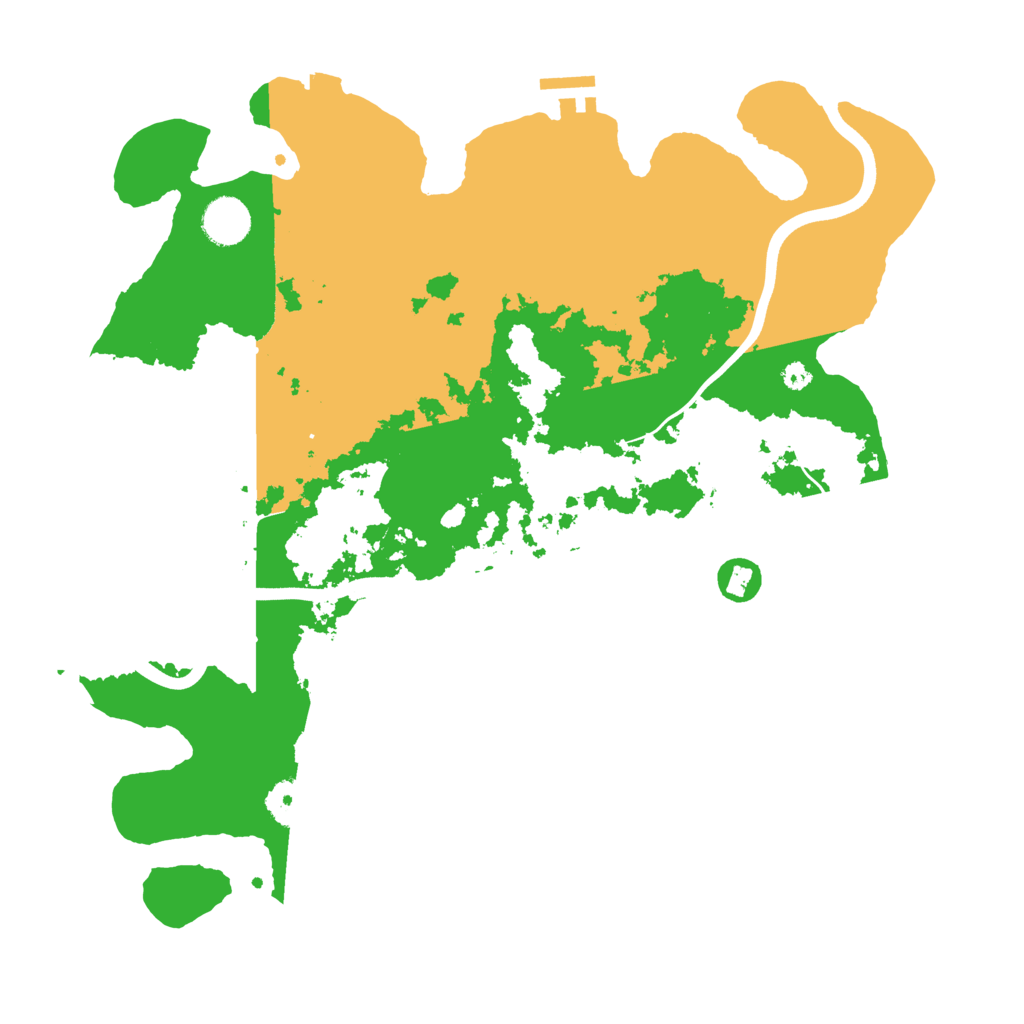 Biome Rust Map: Procedural Map, Size: 3750, Seed: 291715