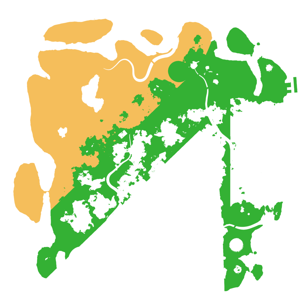 Biome Rust Map: Procedural Map, Size: 4000, Seed: 1493035472