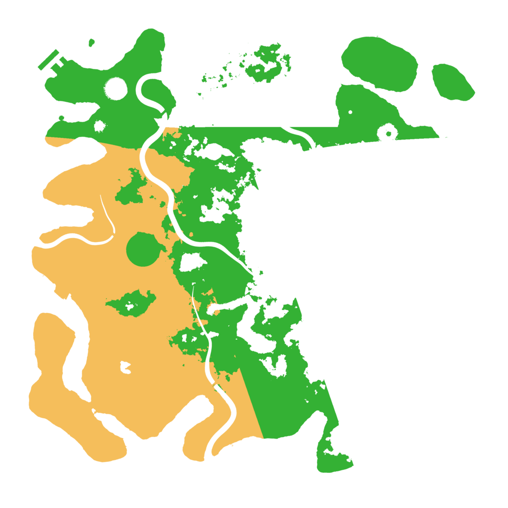 Biome Rust Map: Procedural Map, Size: 4000, Seed: 586408033