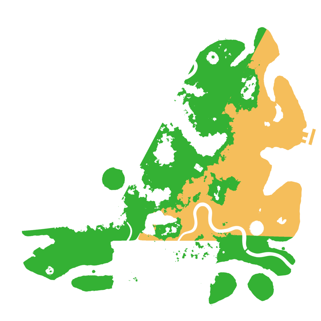 Biome Rust Map: Procedural Map, Size: 4000, Seed: 1519355986