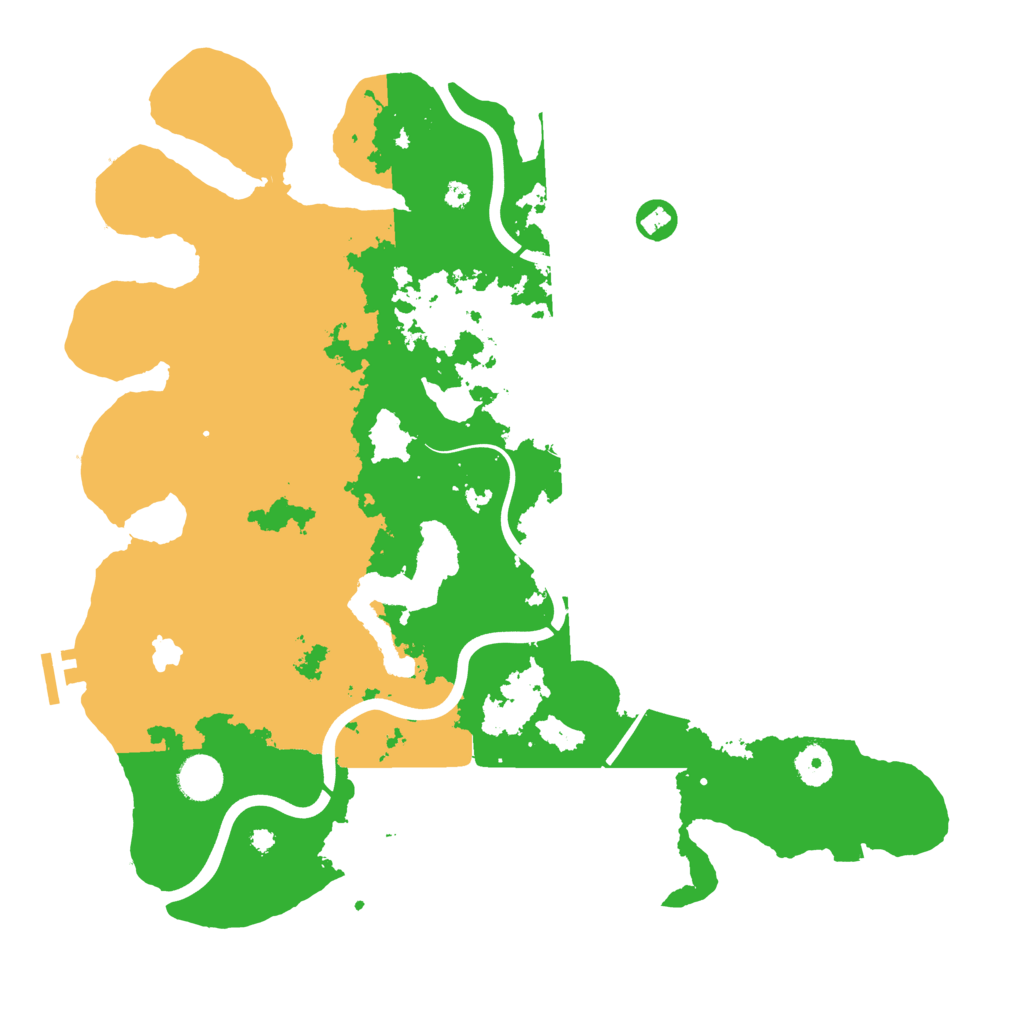Biome Rust Map: Procedural Map, Size: 4000, Seed: 411190315
