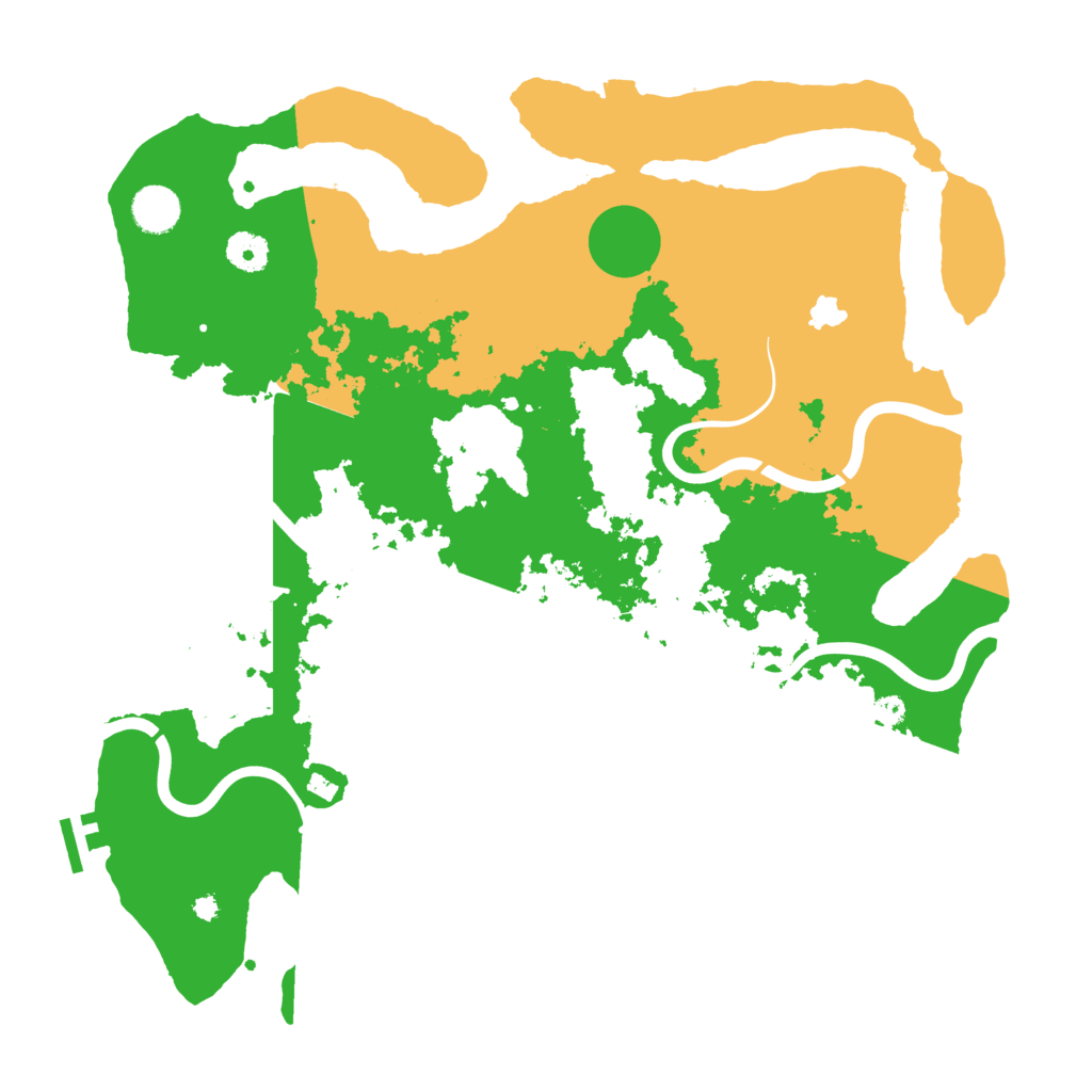 Biome Rust Map: Procedural Map, Size: 4000, Seed: 18000