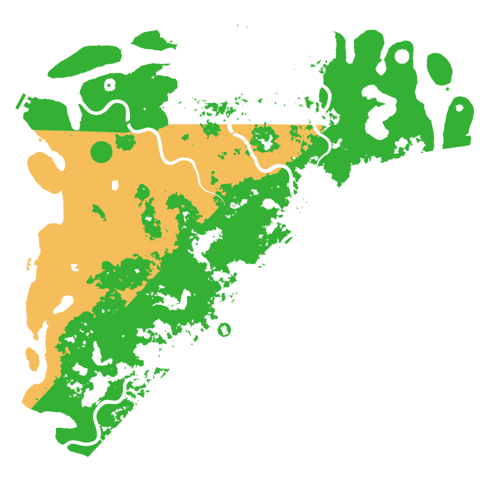 Biome Rust Map: Procedural Map, Size: 6000, Seed: 2120598826