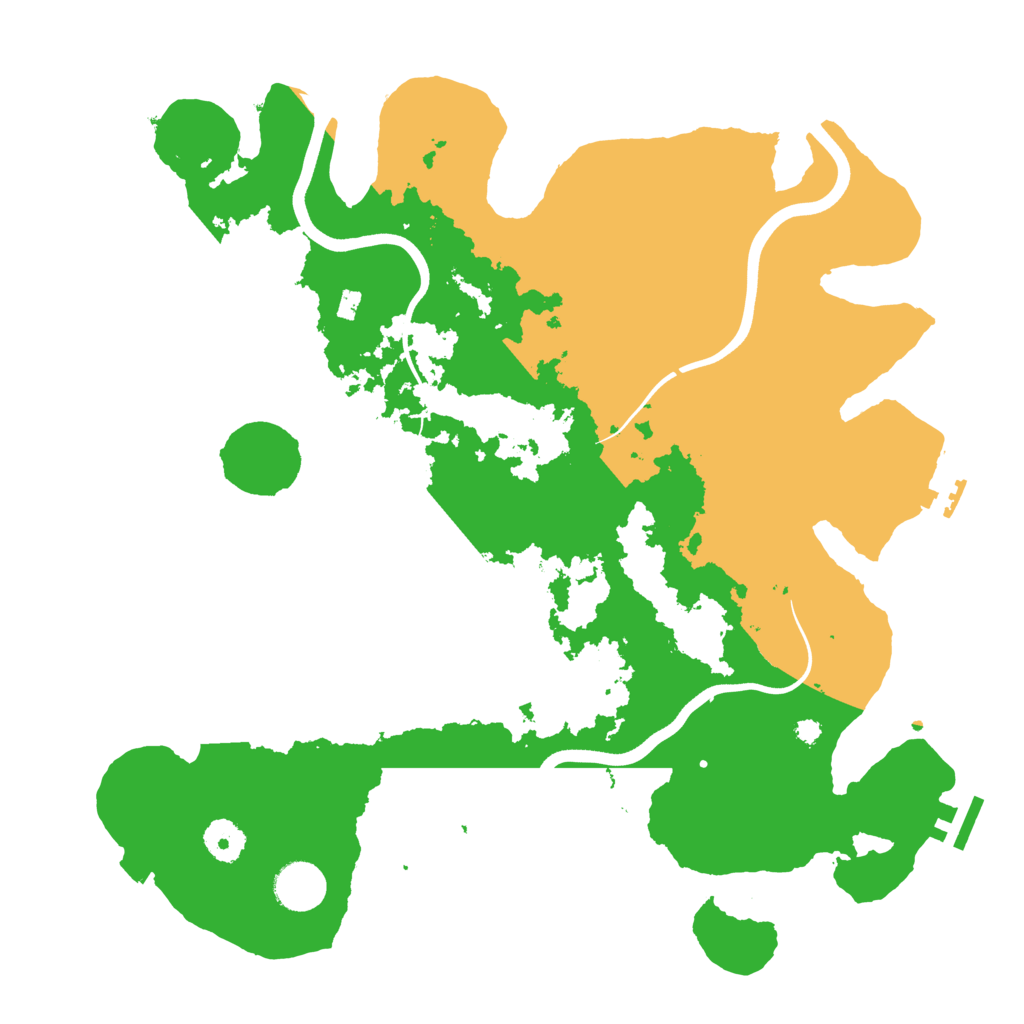 Biome Rust Map: Procedural Map, Size: 3750, Seed: 1615362043