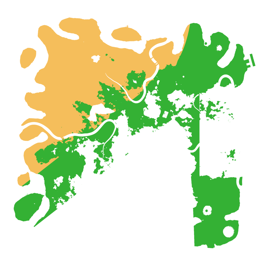 Biome Rust Map: Procedural Map, Size: 4250, Seed: 1648227239