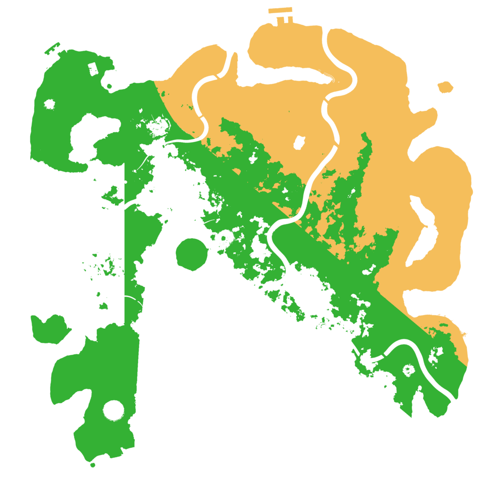 Biome Rust Map: Procedural Map, Size: 4250, Seed: 515234763