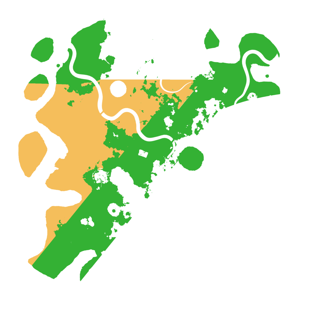 Biome Rust Map: Procedural Map, Size: 3700, Seed: 1648284414