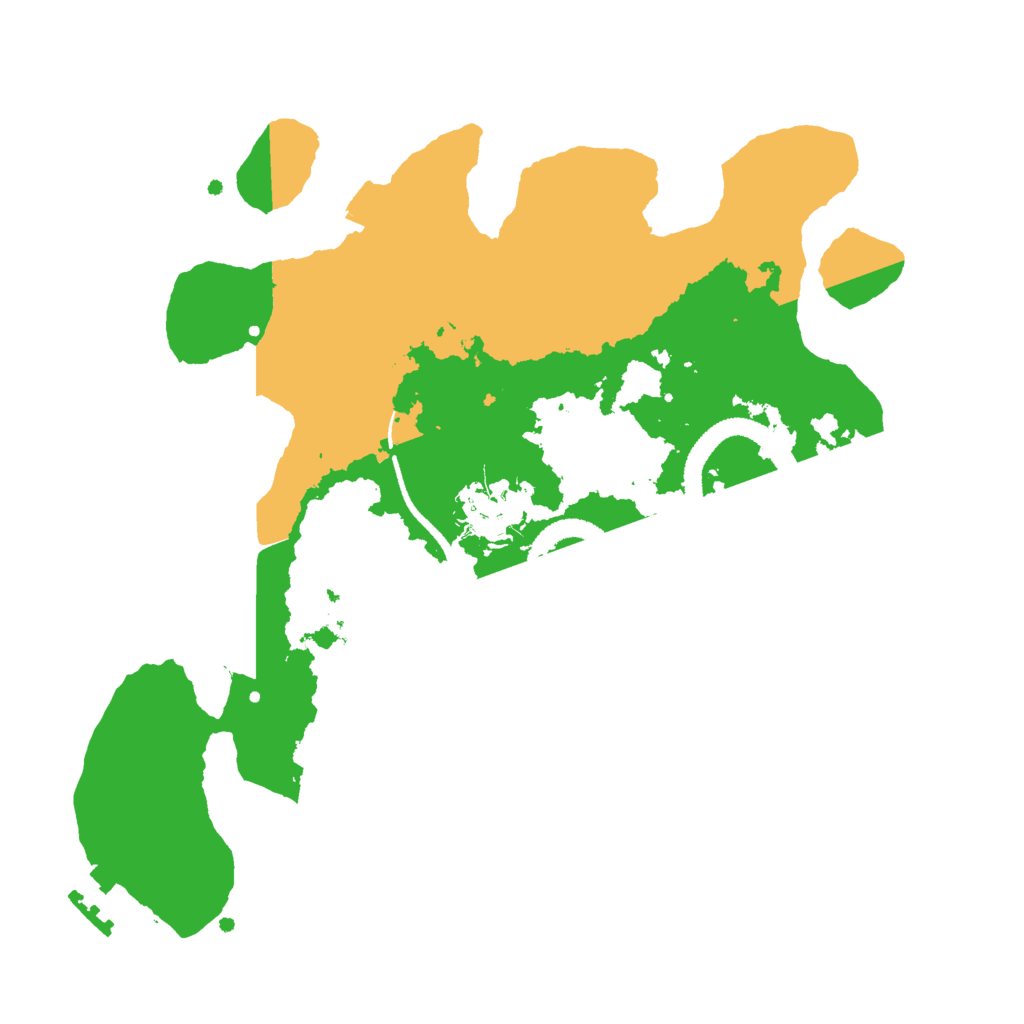 Biome Rust Map: Procedural Map, Size: 2700, Seed: 269162082