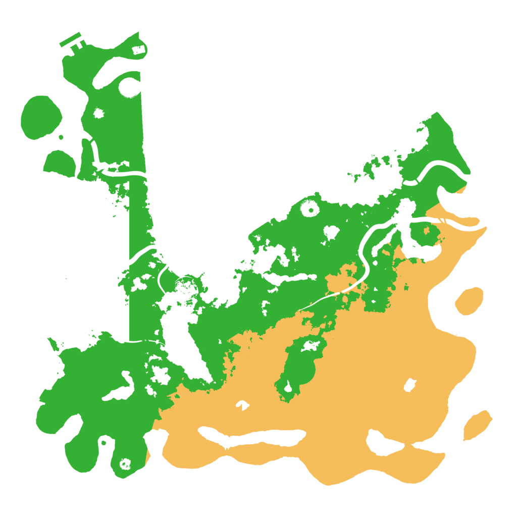 Biome Rust Map: Procedural Map, Size: 4500, Seed: 503056527