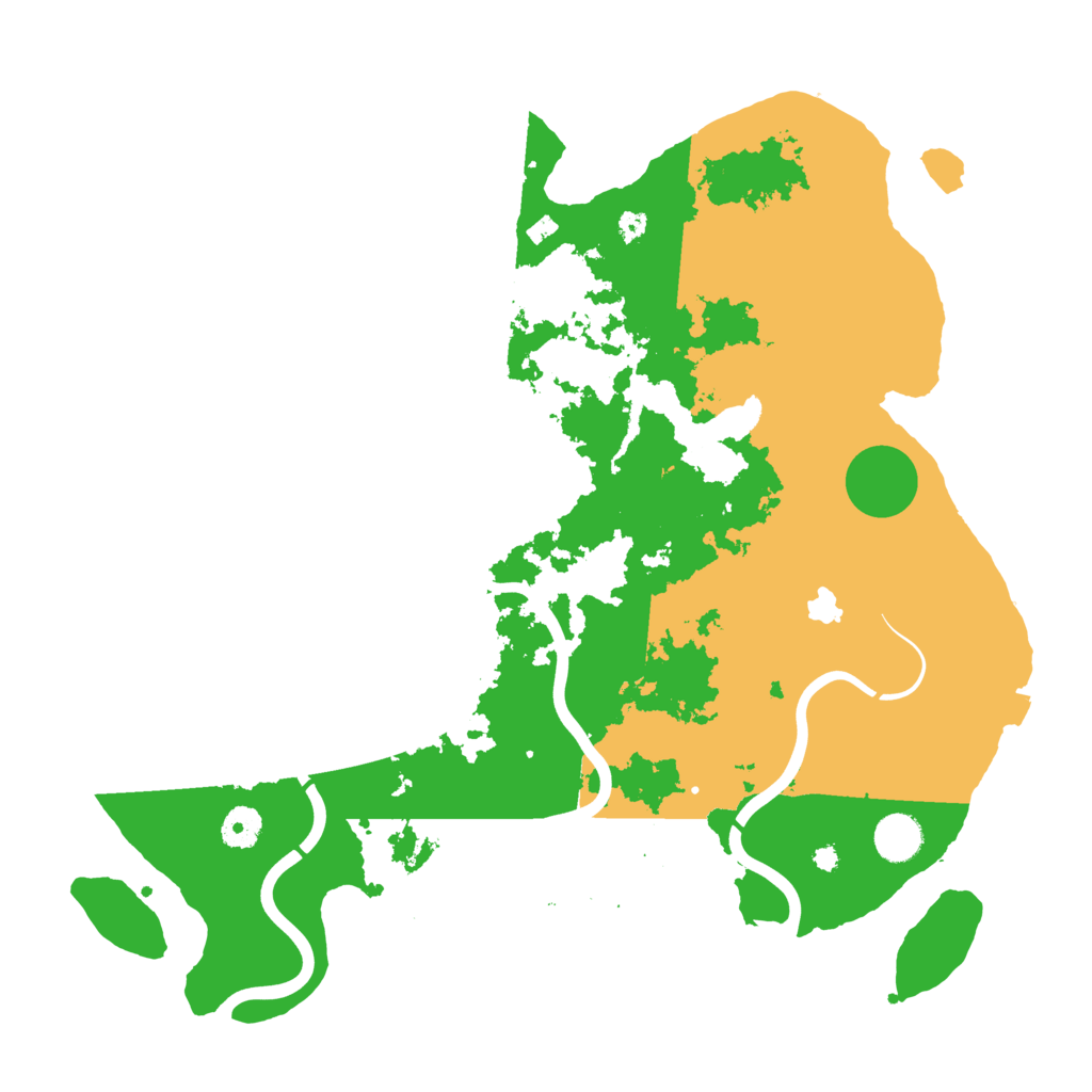 Biome Rust Map: Procedural Map, Size: 4000, Seed: 982216690