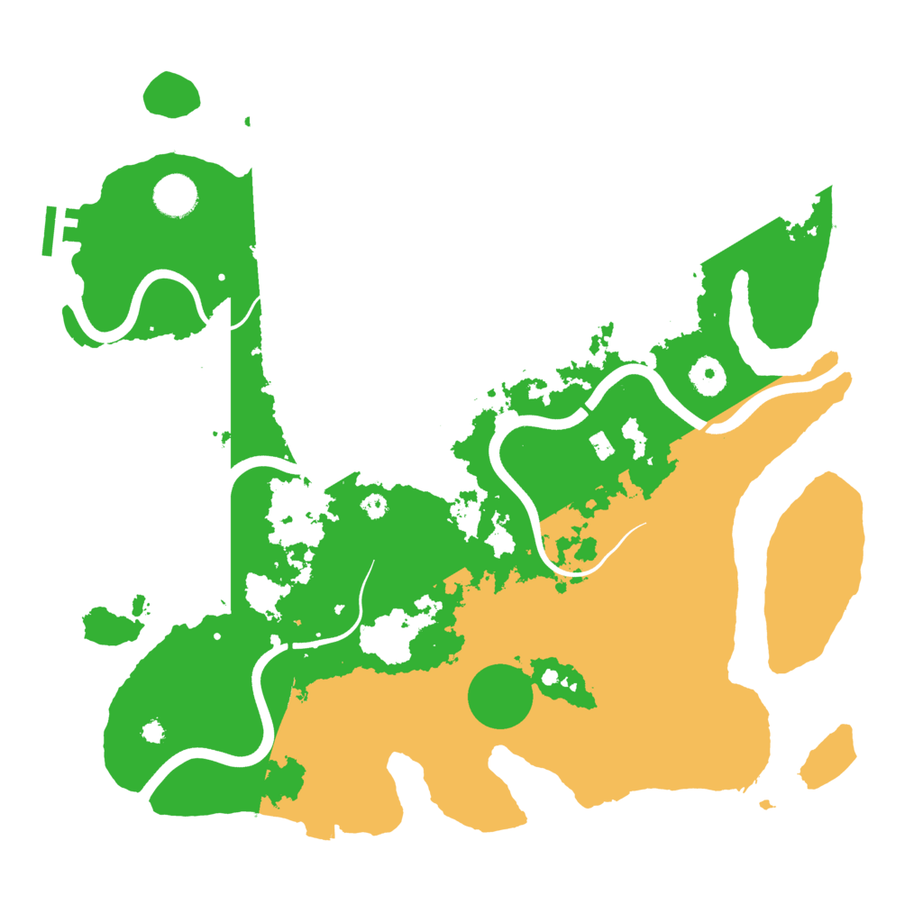 Biome Rust Map: Procedural Map, Size: 3750, Seed: 1782628015