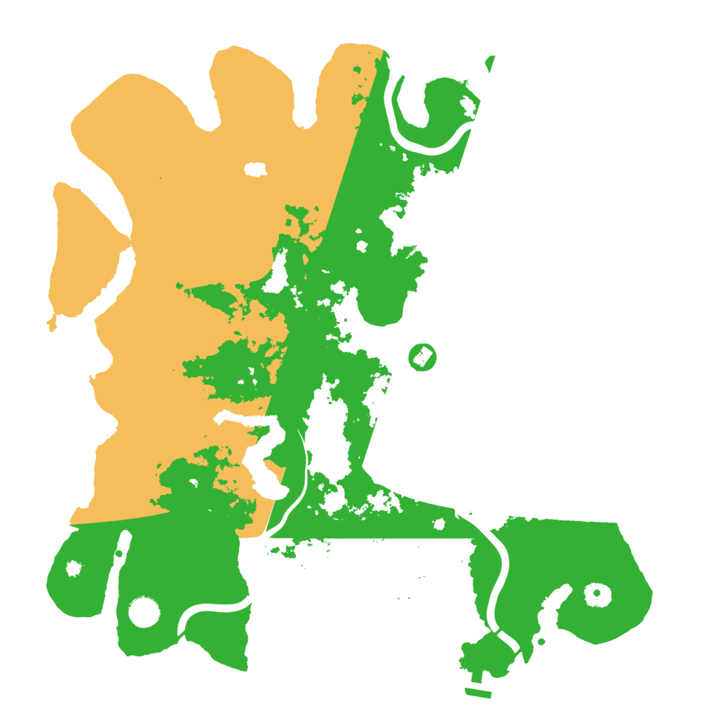 Biome Rust Map: Procedural Map, Size: 4100, Seed: 1686869547
