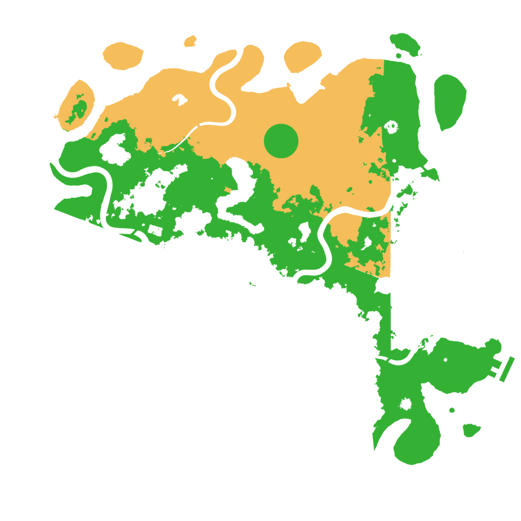 Biome Rust Map: Procedural Map, Size: 4000, Seed: 1705914495