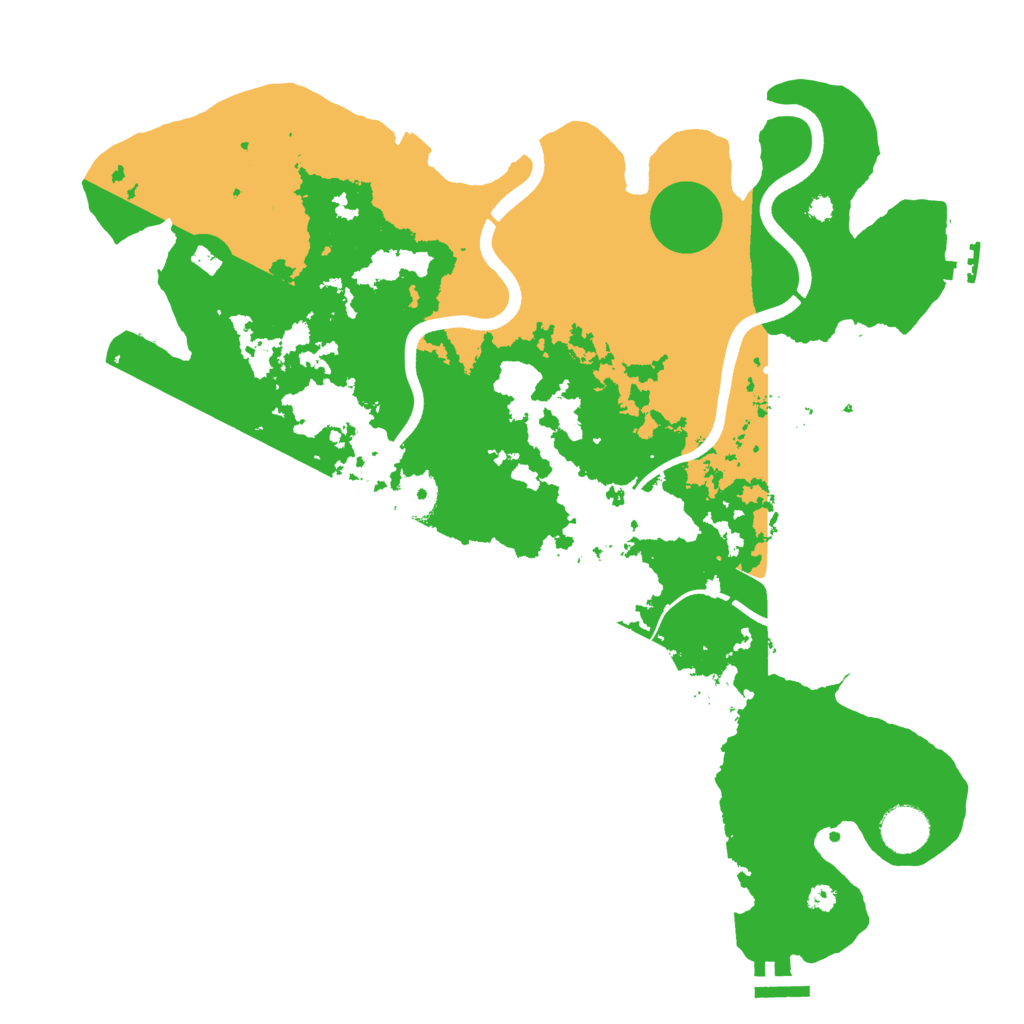 Biome Rust Map: Procedural Map, Size: 3750, Seed: 1780142431