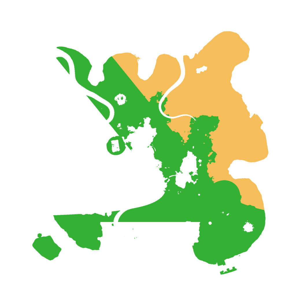 Biome Rust Map: Procedural Map, Size: 2700, Seed: 1780142473
