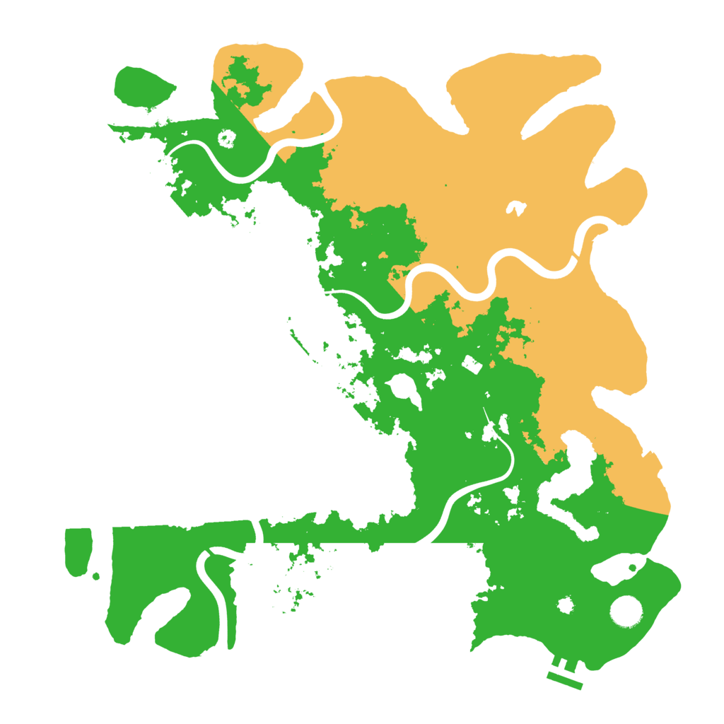 Biome Rust Map: Procedural Map, Size: 4000, Seed: 1517237537