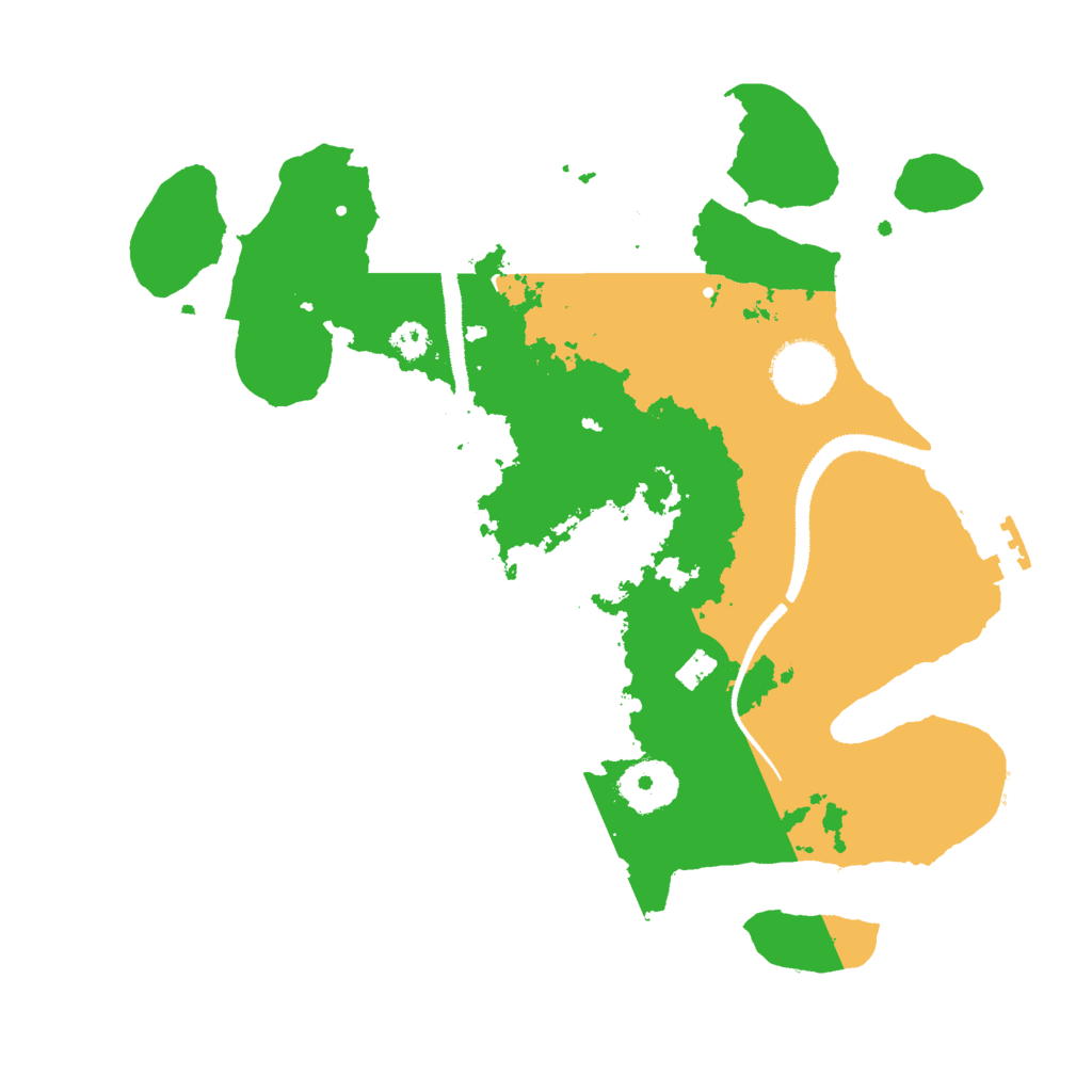Biome Rust Map: Procedural Map, Size: 3000, Seed: 81785