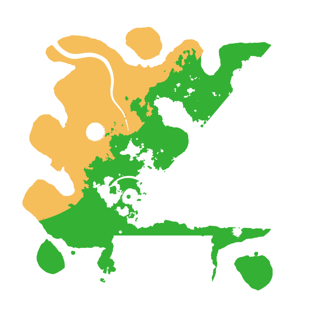 Biome Rust Map: Procedural Map, Size: 3000, Seed: 1879242305