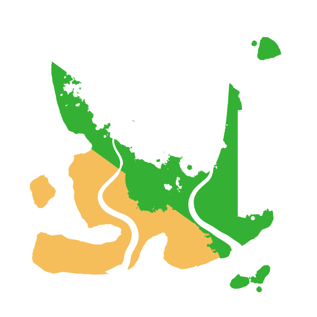 Biome Rust Map: Procedural Map, Size: 2250, Seed: 5858341