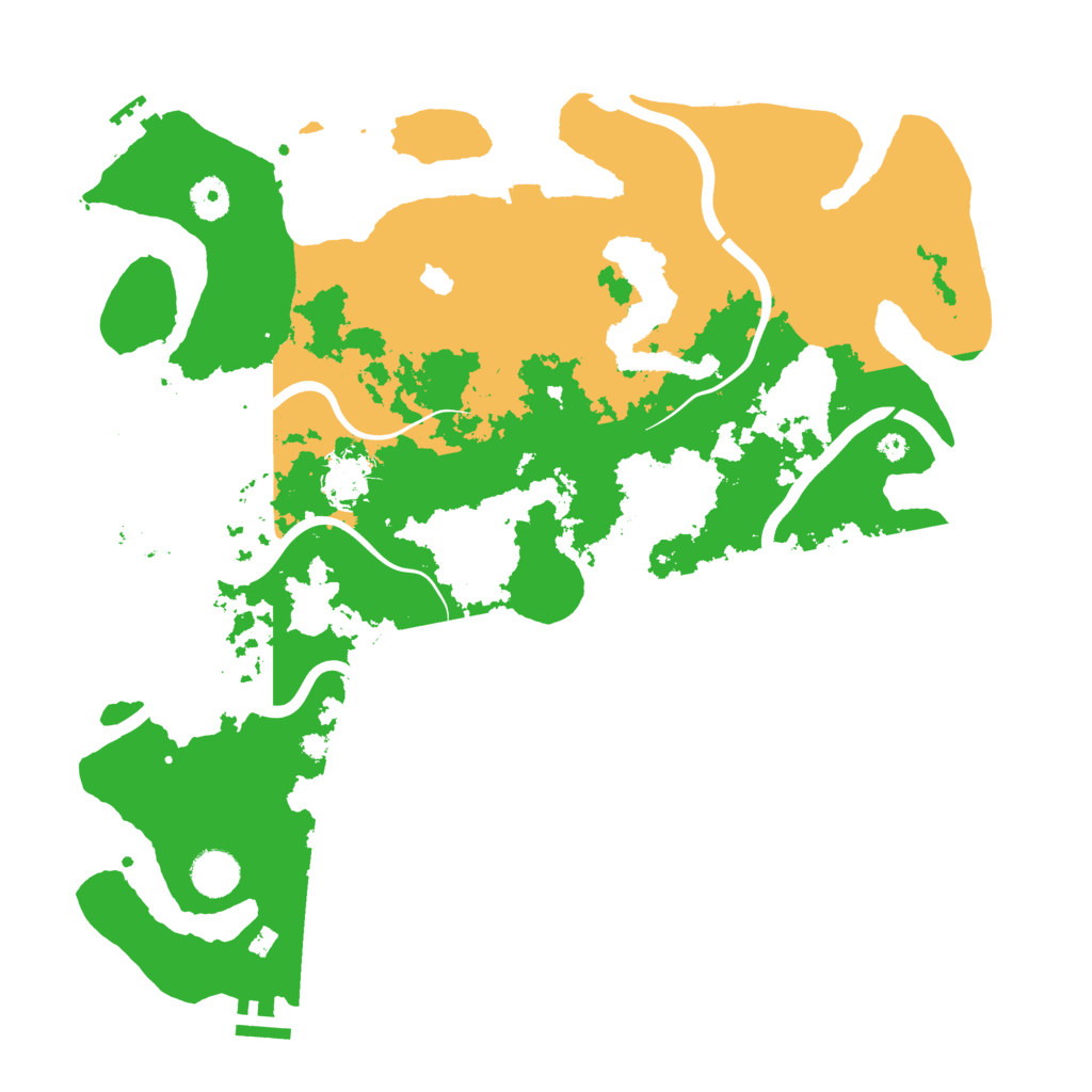 Biome Rust Map: Procedural Map, Size: 4000, Seed: 654236789