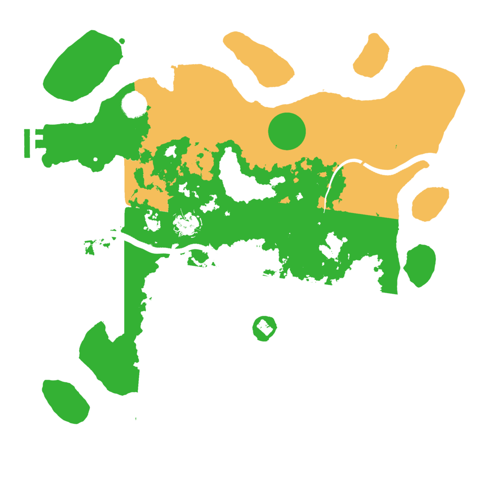 Biome Rust Map: Procedural Map, Size: 3500, Seed: 1385377600