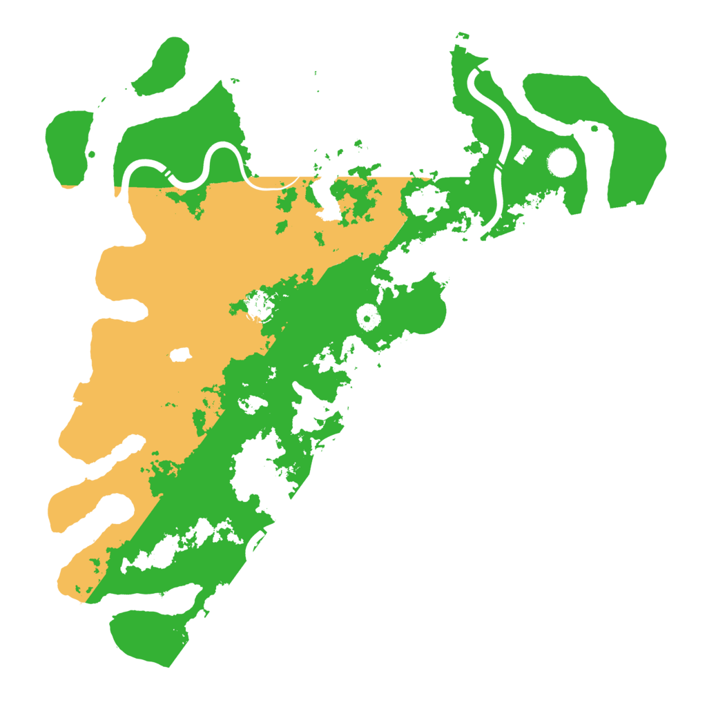 Biome Rust Map: Procedural Map, Size: 4250, Seed: 784280743