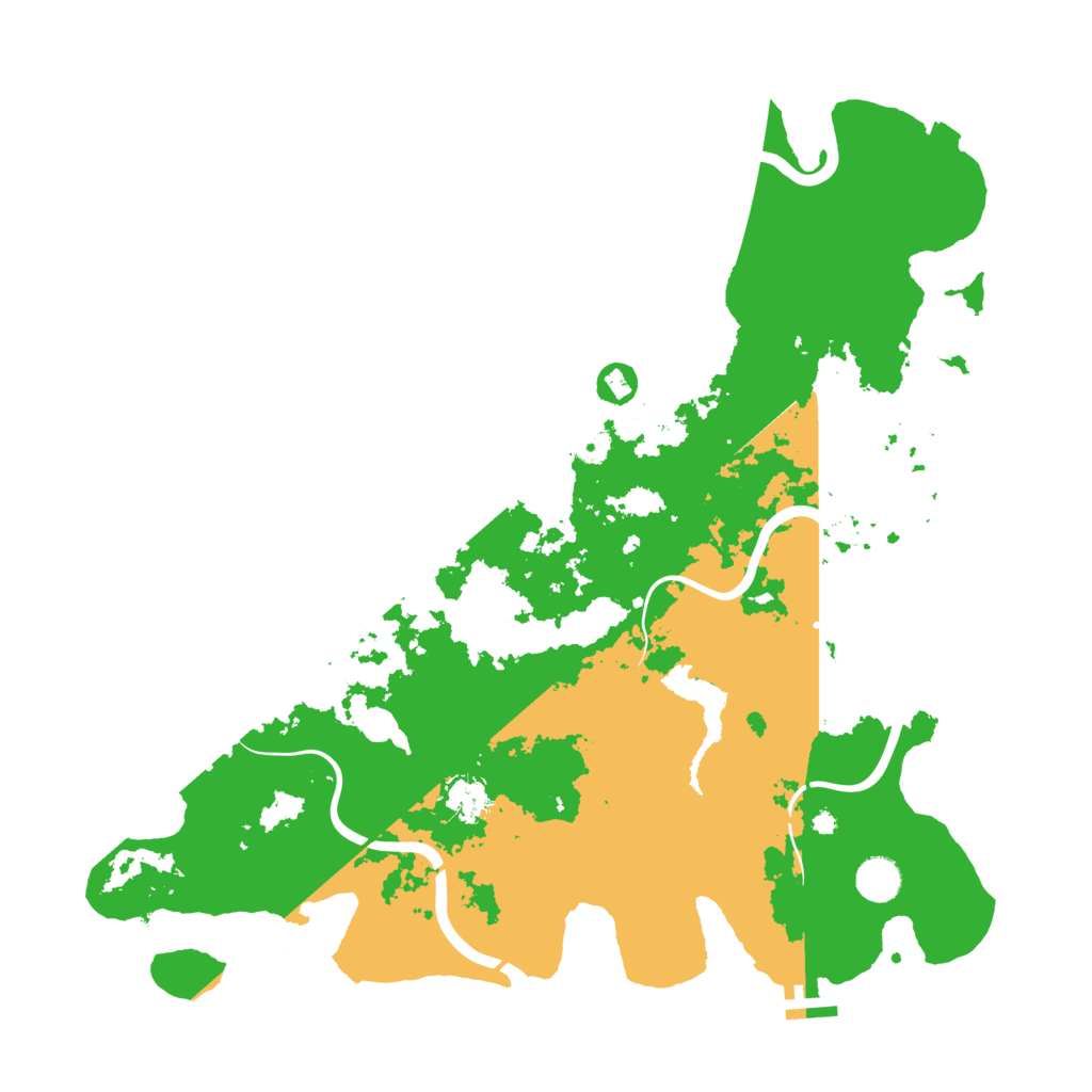 Biome Rust Map: Procedural Map, Size: 4250, Seed: 16368