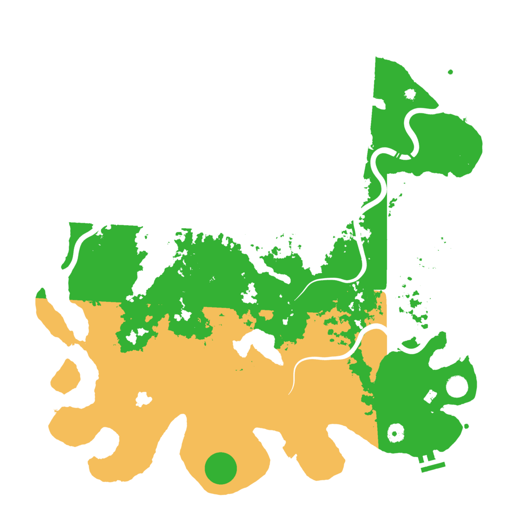 Biome Rust Map: Procedural Map, Size: 4250, Seed: 226936213