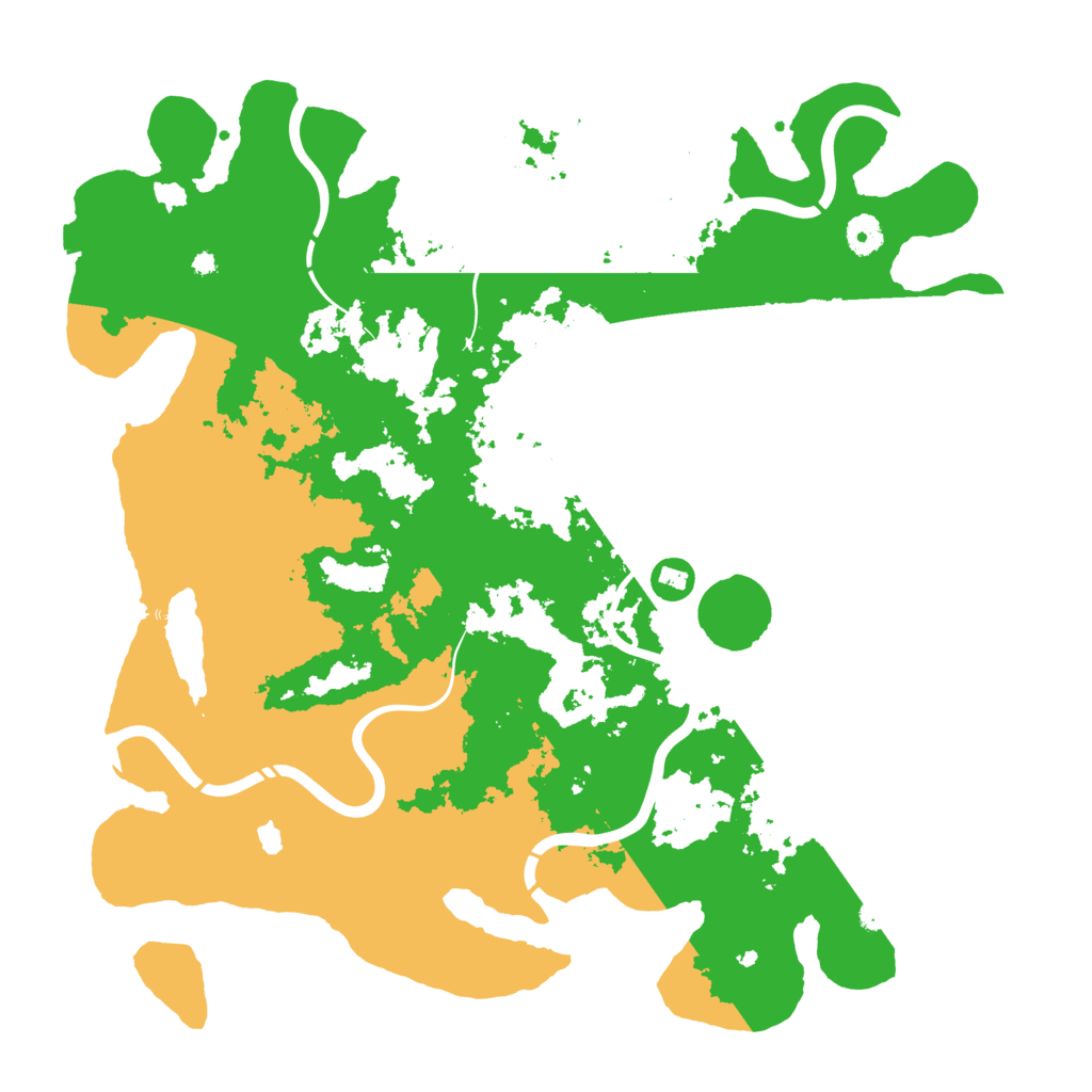 Biome Rust Map: Procedural Map, Size: 4250, Seed: 14338