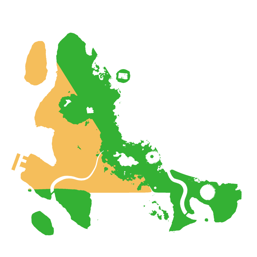 Biome Rust Map: Procedural Map, Size: 3000, Seed: 271808133