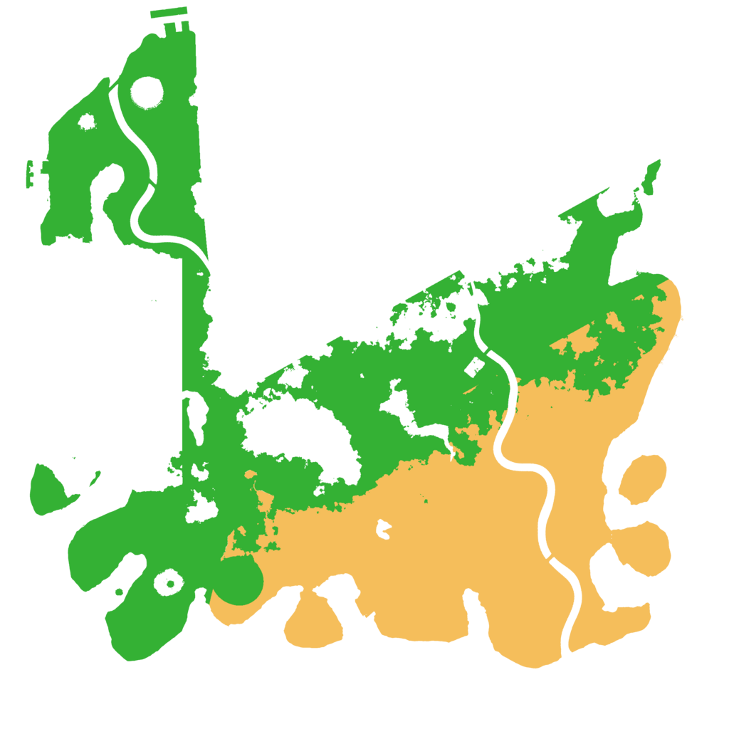 Biome Rust Map: Procedural Map, Size: 4000, Seed: 1046449294
