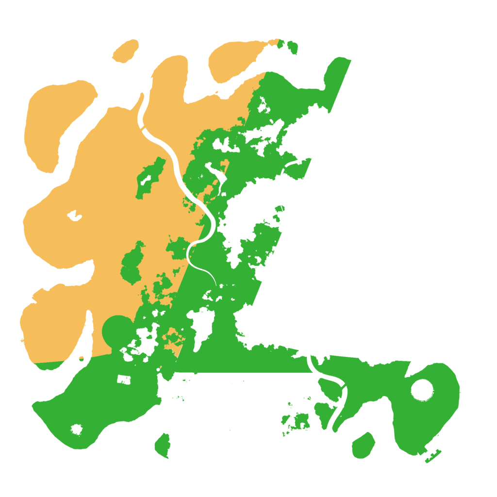 Biome Rust Map: Procedural Map, Size: 4000, Seed: 546436