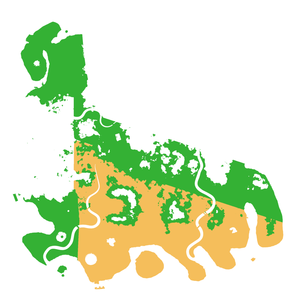 Biome Rust Map: Procedural Map, Size: 4500, Seed: 9435846