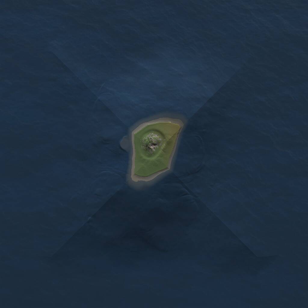 Rust Map: Procedural Map, Size: 1000, Seed: 1180836252, 1 Monuments