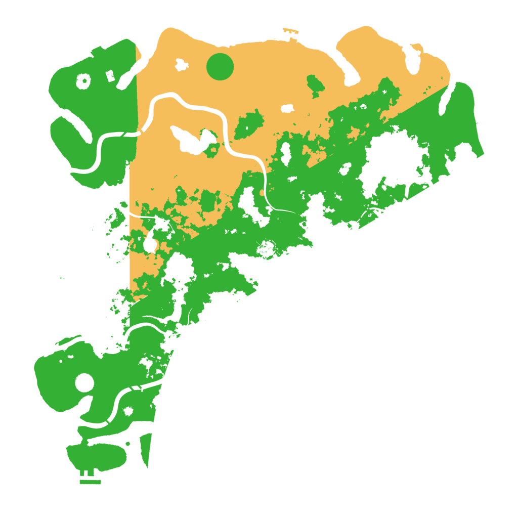 Biome Rust Map: Procedural Map, Size: 5000, Seed: 1438979030