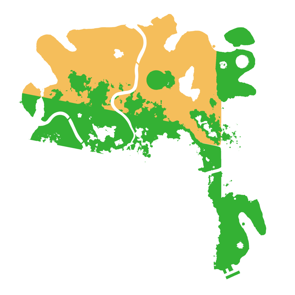 Biome Rust Map: Procedural Map, Size: 4000, Seed: 1808770116